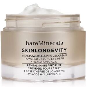 NEW IN BOX bareMinerals Skinlongevity Gel Cream - Cream Color